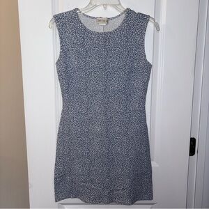 Vintage Women’s alias Floral Blue Mini Dress Size: S